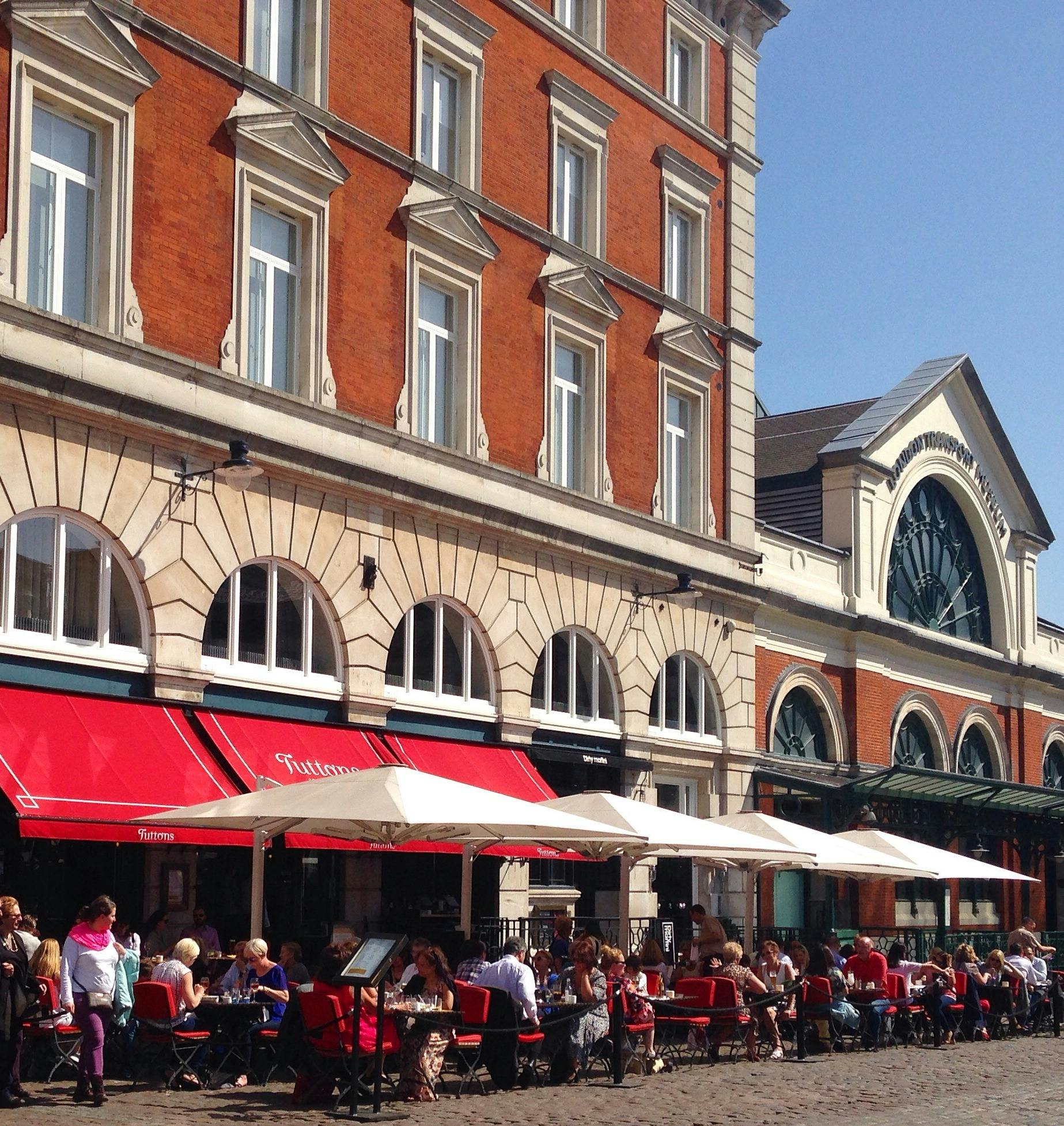 Restaurant Terrace in Covent Garden - Tuttons